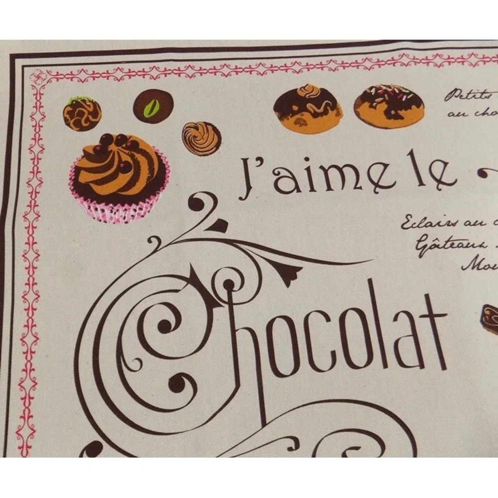 Torchons & Bouchons I LIke Chocolate Towel Paris J'aime le Chocolat France
